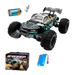 Voiture RC à dérive 1:16, 80 km/h, LED, 4WD, camion monstre télécommandé pour enfants et adultes