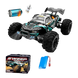 Voiture RC à dérive 1:16, 80 km/h, LED, 4WD, camion monstre télécommandé pour enfants et adultes