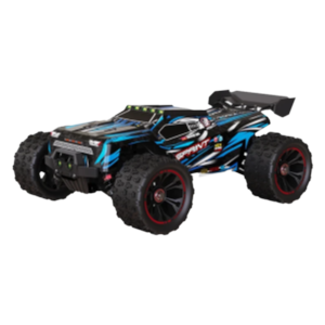 Voiture RC tout-terrain 80 KM/H, camion monstre télécommandé 4WD 1/14 avec phare LED sans balais, jouets idéaux pour garçons, cadeau parfait