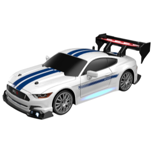 Voiture Télécommandée 1:24 Haute Vitesse Mustang 4WD, Pneu Remplaçable, Contrôle 30M