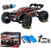 Voiture RC à dérive 1:16, 80 km/h, LED, 4WD, camion monstre télécommandé pour enfants et adultes