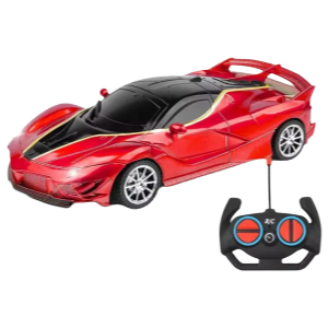 Image représentative de la voiture télécommandée 1:18 sur circuit - voiture rc télécommandée pour jeunes.