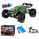 Voiture RC à dérive 1:16, 80 km/h, LED, 4WD, camion monstre télécommandé pour enfants et adultes