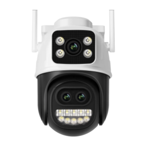 Caméra Extérieure WiFi 12MP 6K avec Zoom Numérique 8X et Détection Humaine AI