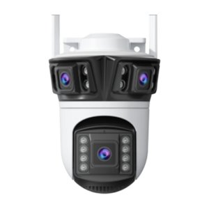 Caméra De Sécurité Extérieure 6K HD PTZ 12MP Avec Détection Humaine - Caméra IP WiFi