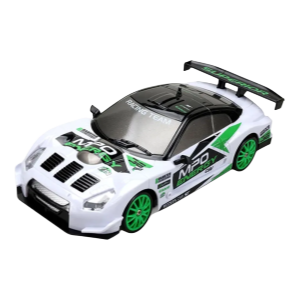 Voiture Télécommandée 1:24 Haute Vitesse Mustang 4WD, Pneu Remplaçable, Contrôle 30M