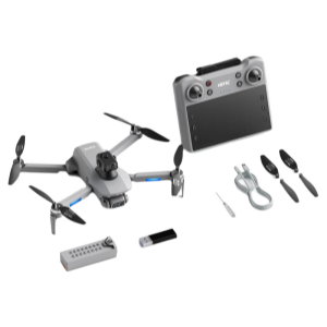 Drone GPS F8 MAX au sol, mettant en avant ses caractéristiques techniques et sa capacité de capturer des vidéos en 8K, un excellent choix de drone avec caméra 8K.