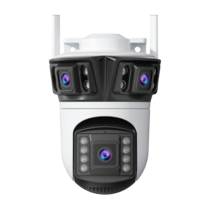 Caméra De Sécurité Extérieure 6K HD PTZ 12MP Avec Détection Humaine - Caméra IP WiFi