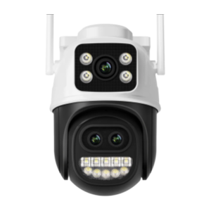 Caméra Extérieure WiFi 12MP 6K avec Zoom Numérique 8X et Détection Humaine AI