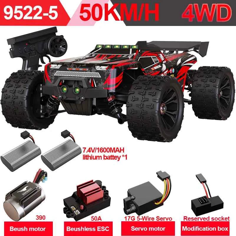 Voiture RC haute vitesse 85 KM/H SCY9522PRO 4WD tout-terrain pour Enfants et Adultes - Performance Exceptionnelle