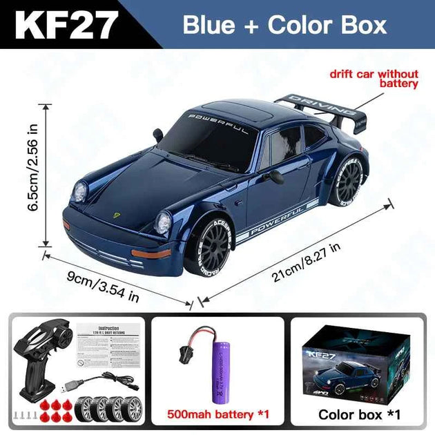 KF27 1:20 Jouet Voiture Enfants RC 4WD Avec Lumière LED, Course Haute Vitesse, 4x4 Professionnel