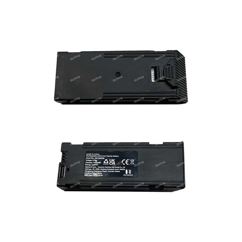 Batterie Lipo originale 3,7V 1300mAh avec port USB C pour drone GT8 4K