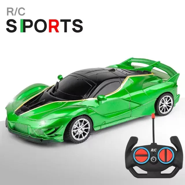 Entrainement avec la voiture rc télécommandée - amusement garanti pour toute la famille.
