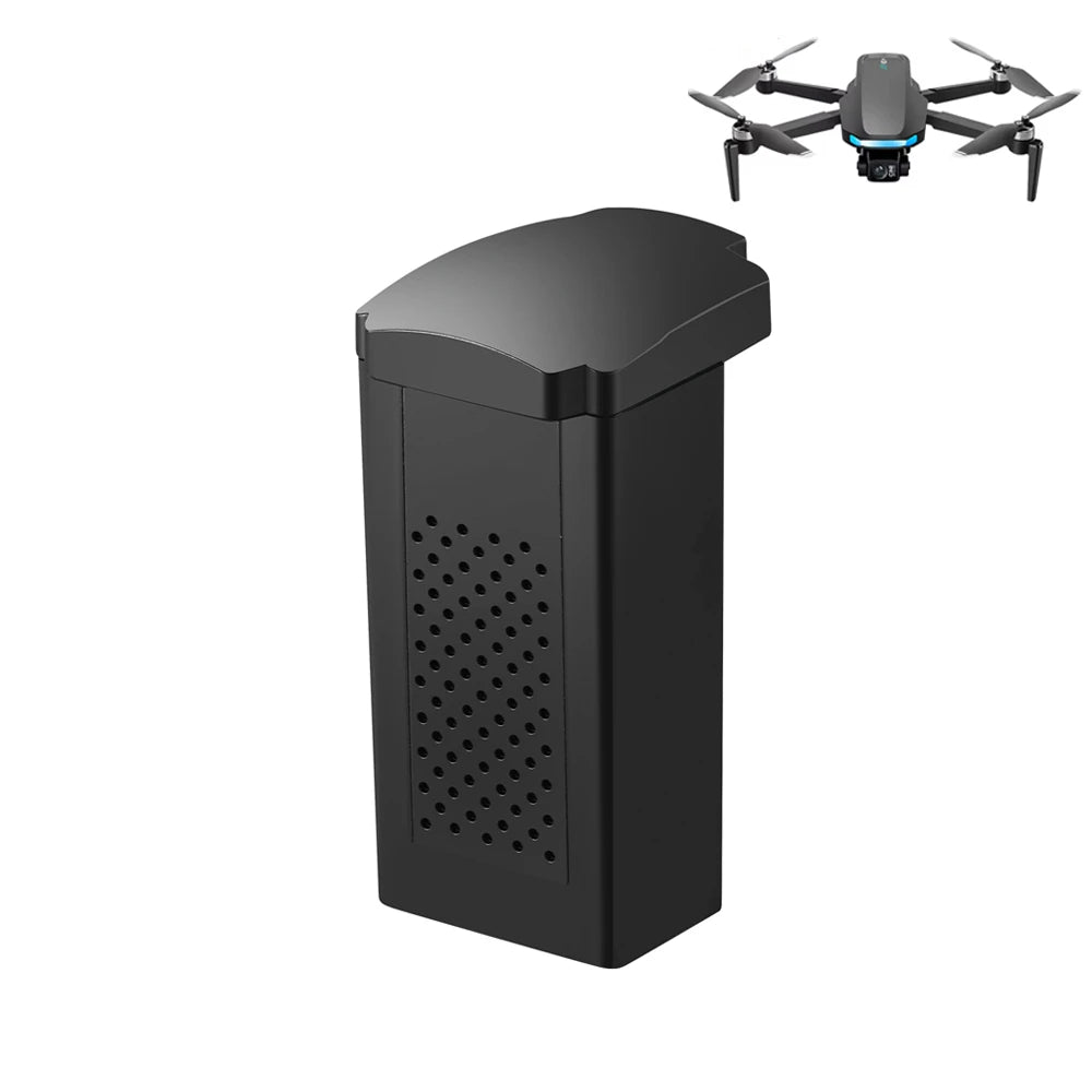 Batterie Lipo 7.4V 1600mAh et hélices pour drone S-X1 MAX 4K