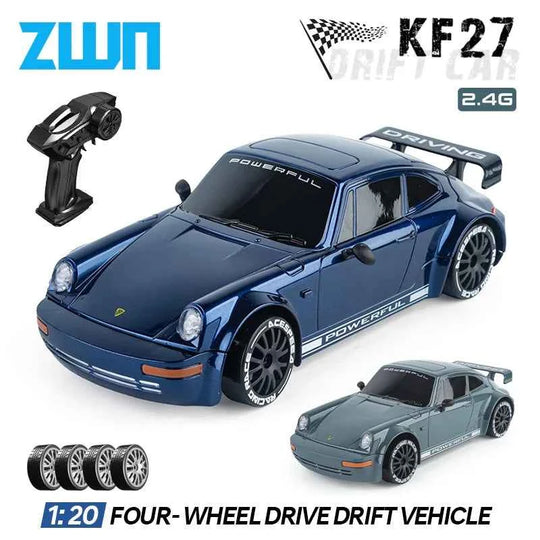 KF27 1:20 Jouet Voiture Enfants RC 4WD Avec Lumière LED, Course Haute Vitesse, 4x4 Professionnel