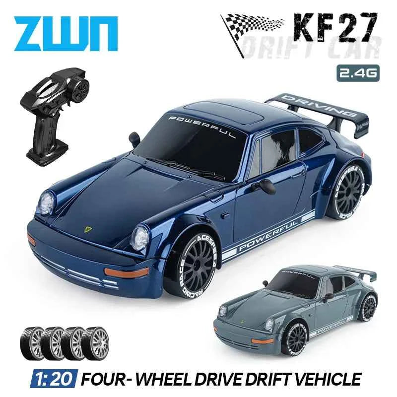 KF27 1:20 Jouet Voiture Enfants RC 4WD Avec Lumière LED, Course Haute Vitesse, 4x4 Professionnel