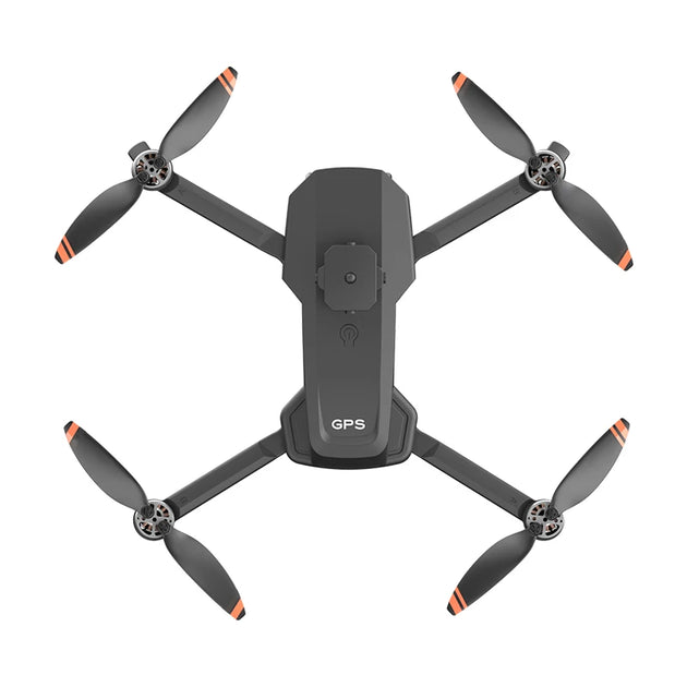 Vue aérienne capturée par le drone GPS 4K LYZRC L106 MAX, exemplifiant la qualité d'image.