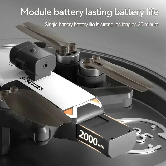 Nouveau S2S Mini Drone professionnel 8K HD caméra mouche 25Min évitement d'obstacles sans brosse pliable quadrirotor optique pour Xiaomi - Https://jimmyscholtus.com
