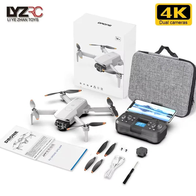 Drone GPS 4K LYZRC L106 MAX avec double caméra à 5G WiFi pour des prises de vue aériennes époustouflantes.