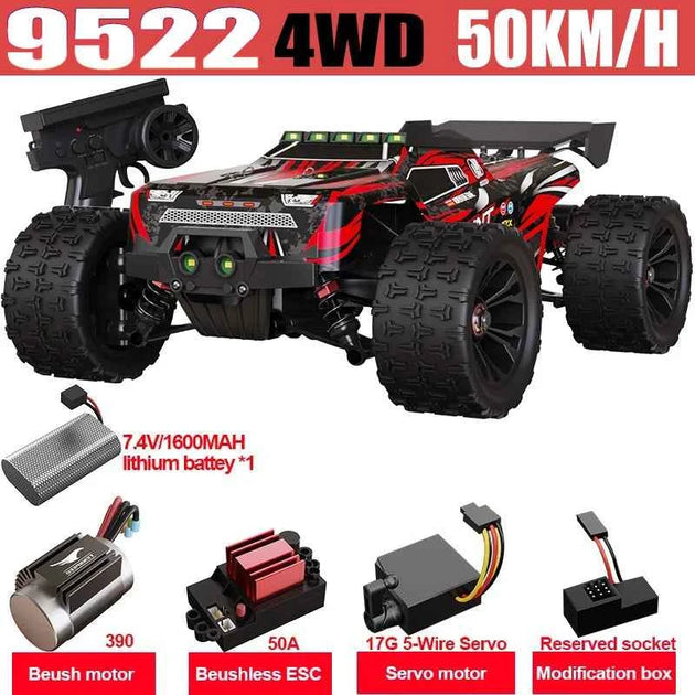 Voiture Télécommandée Tout Terrain SCY9522PRO 4WD 85 Km/h Haute Vitesse 1:16 Racing Car