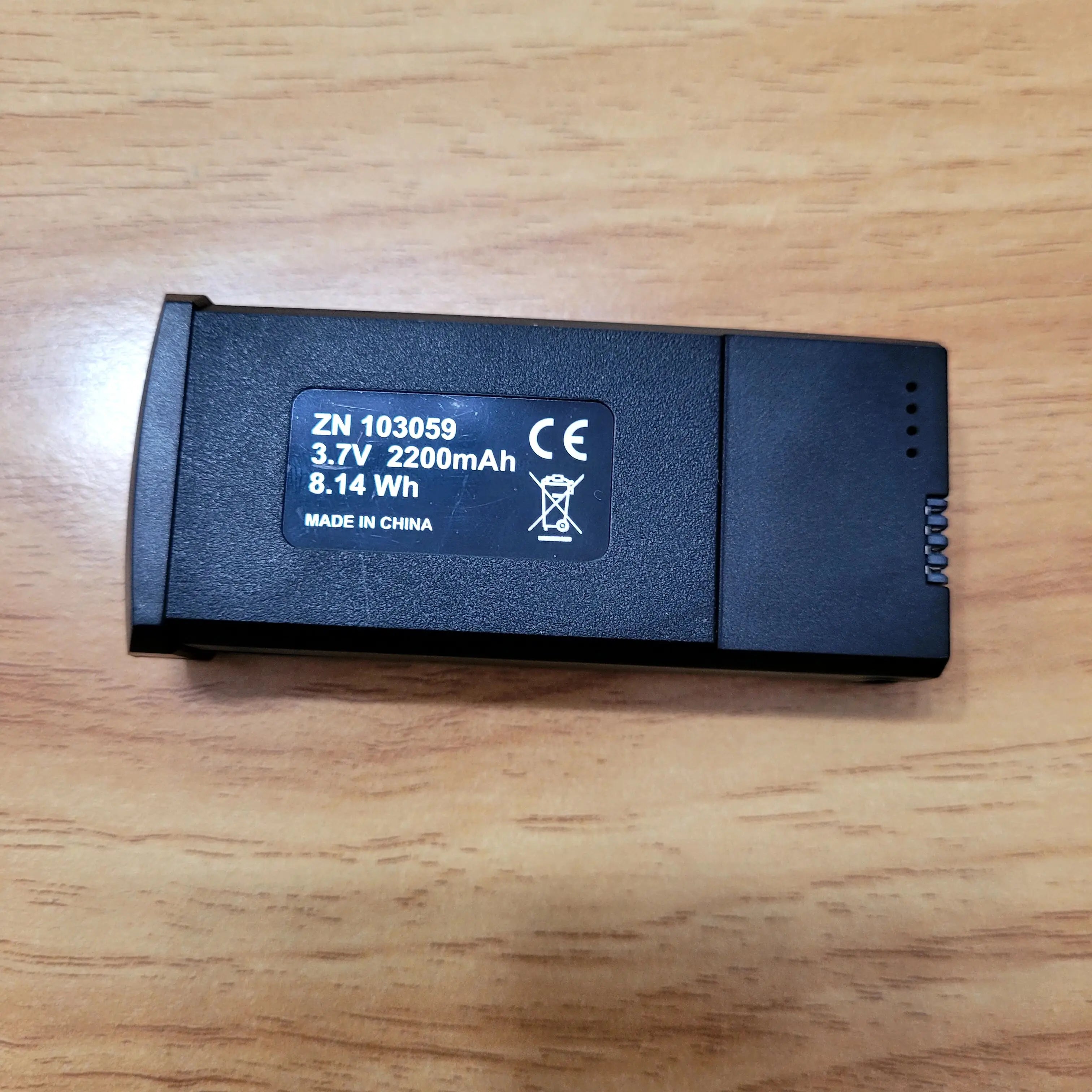 Batterie Lipo d'origine 3.7V 2200mAh pour drone K19 MAX avec port USB C