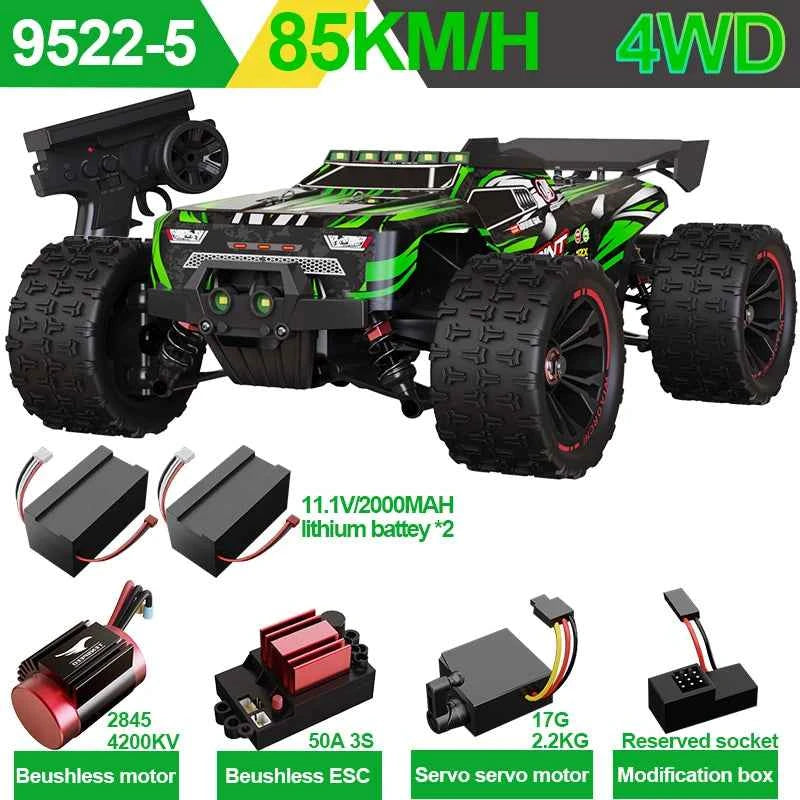 Voiture RC haute vitesse 85 KM/H SCY9522PRO 4WD tout-terrain pour Enfants et Adultes - Performance Exceptionnelle