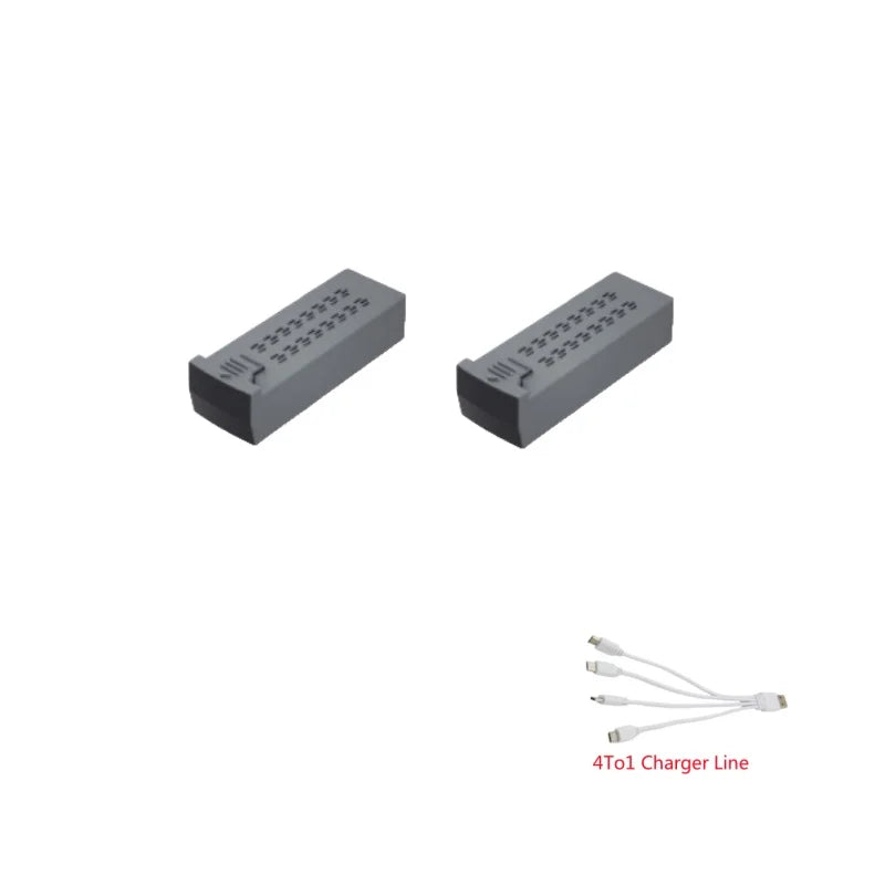 Batterie 7.4V 3000mAh et pièces détachées pour drone RC F8 MAX