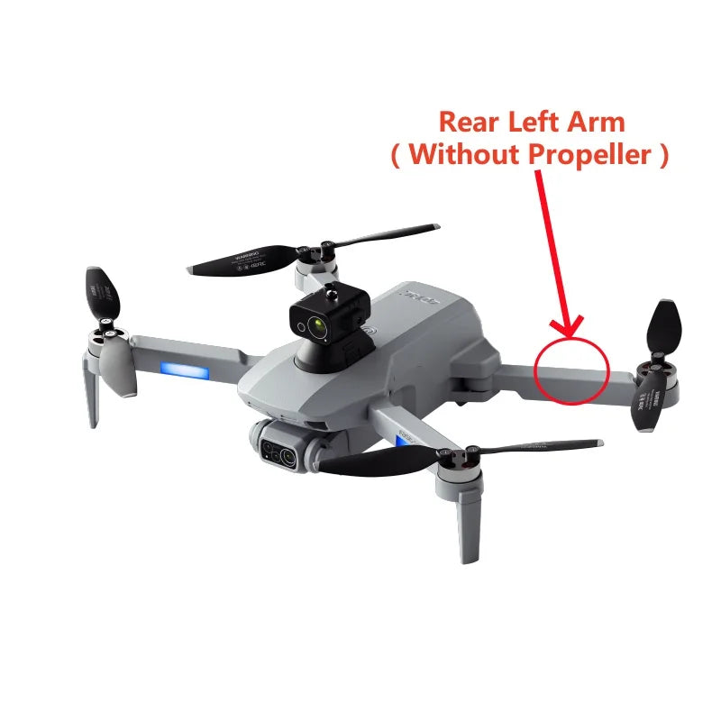 Batterie 7.4V 3000mAh et pièces détachées pour drone RC F8 MAX