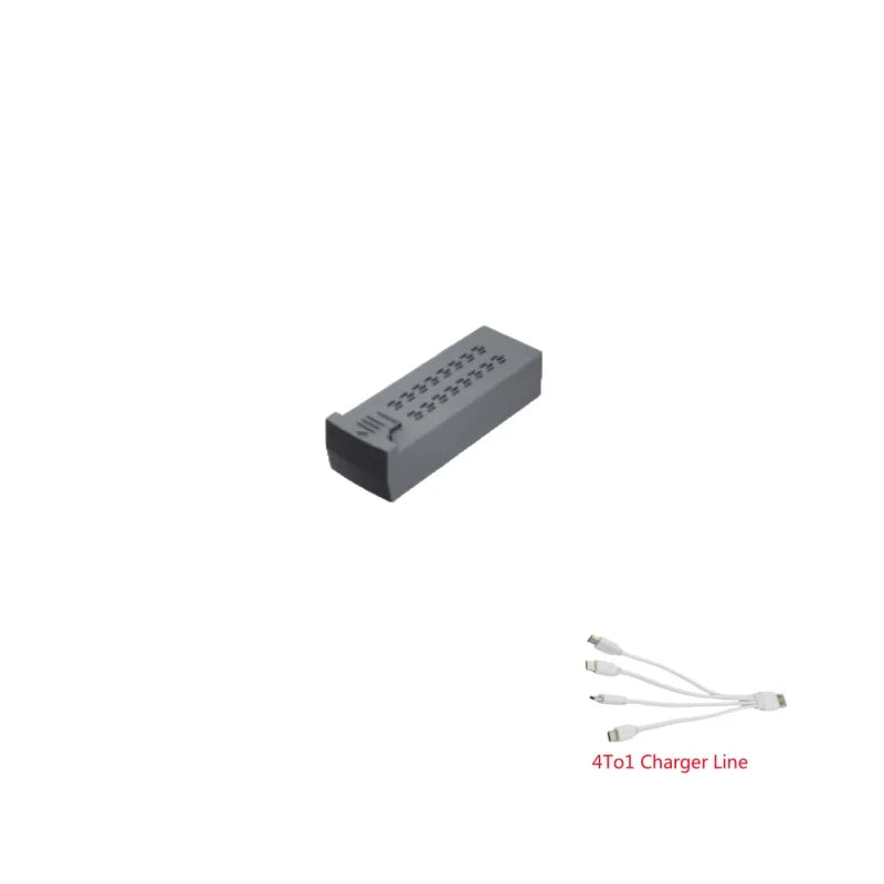 Batterie 7.4V 3000mAh et pièces détachées pour drone RC F8 MAX