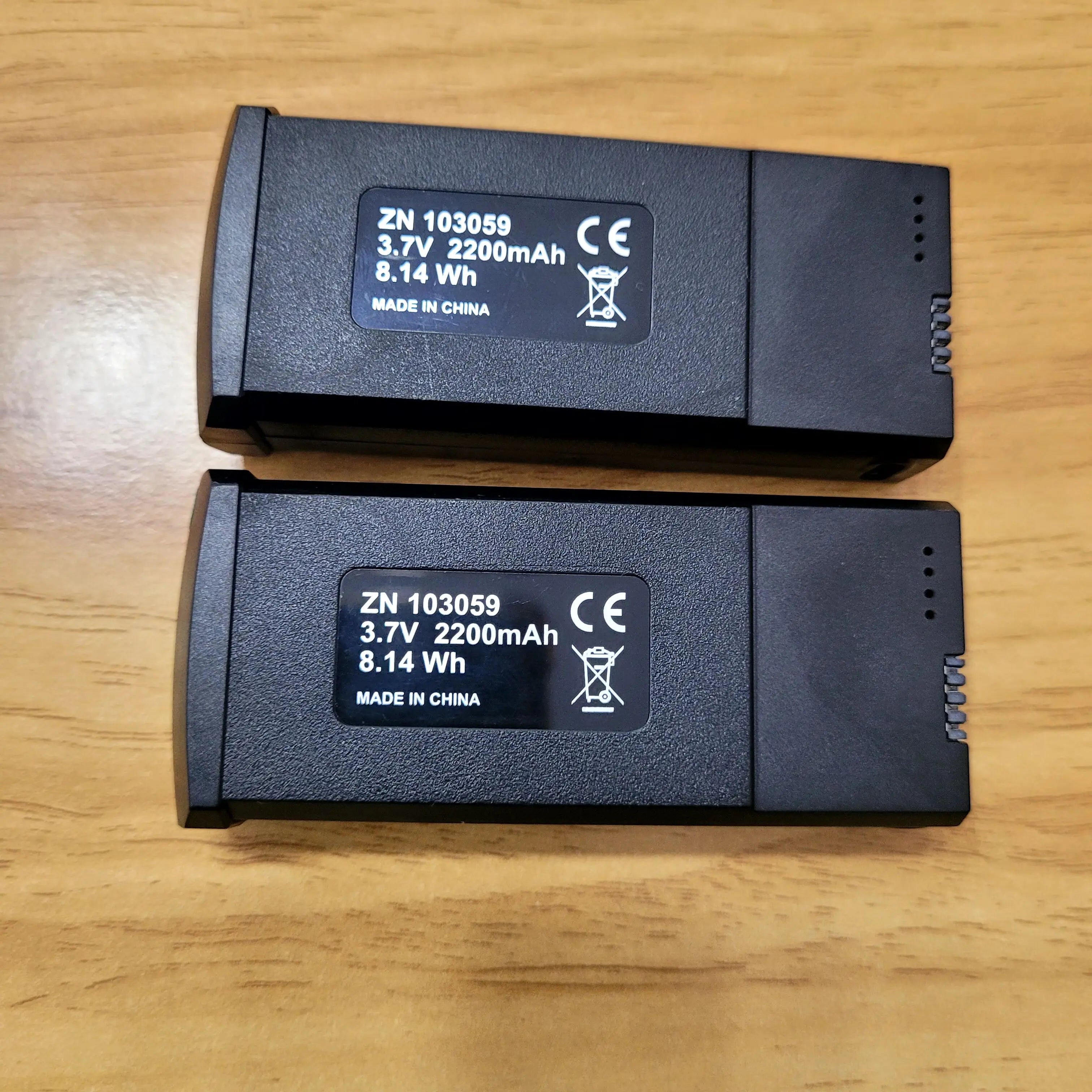 Batterie Lipo d'origine 3.7V 2200mAh pour drone K19 MAX avec port USB C