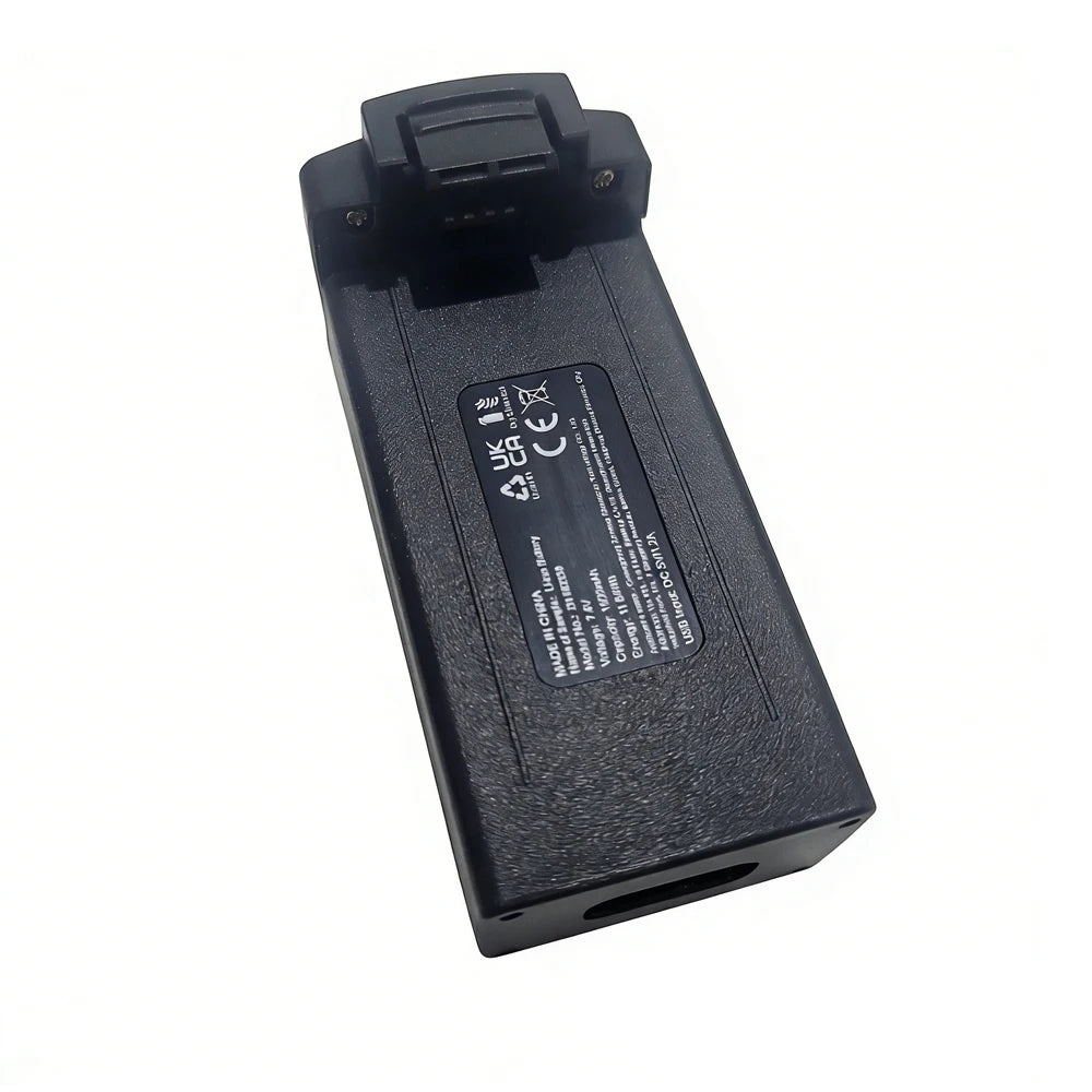 Batterie Lipo 7.4V 1600mAh et hélices pour drone S-X1 MAX 4K