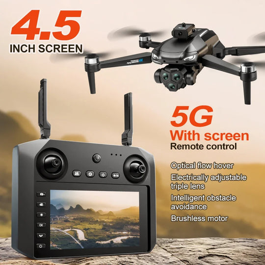 Drone professionnel M33 MAX avec caméra 4K, un must-have pour les touristes et amateurs de photos aériennes, drone professionnel 4k.