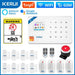 KERUI W181 Alarme de Sécurité WiFi avec Détecteur de Mouvement, Caméra IP et Commande par App
