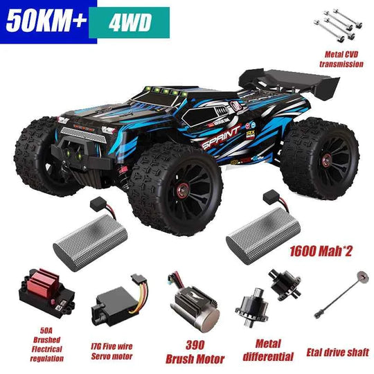 Voiture Télécommande Hautes Vitesses SCY9522PRO 85 KM/H 4WD Tout-Terrain 1:16 RC Drift
