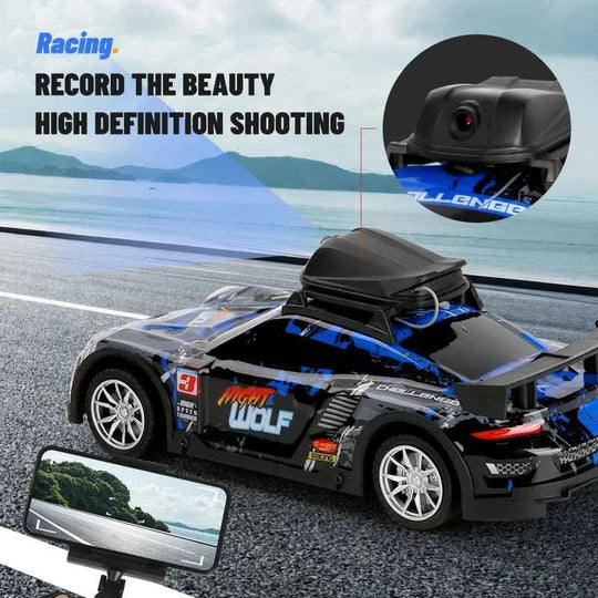 Voiture De Course RC Avec Caméra HD FPV, Télécommande, Vitesse Élevée, Pour Enfants 6-12 Ans