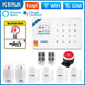 KERUI W181 Alarme de Sécurité WiFi avec Détecteur de Mouvement, Caméra IP et Commande par App
