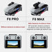 Détails de la télécommande du Drone GPS F8 MAX, contrôlant un drone avec caméra 8K, pour une expérience aérienne immersive.