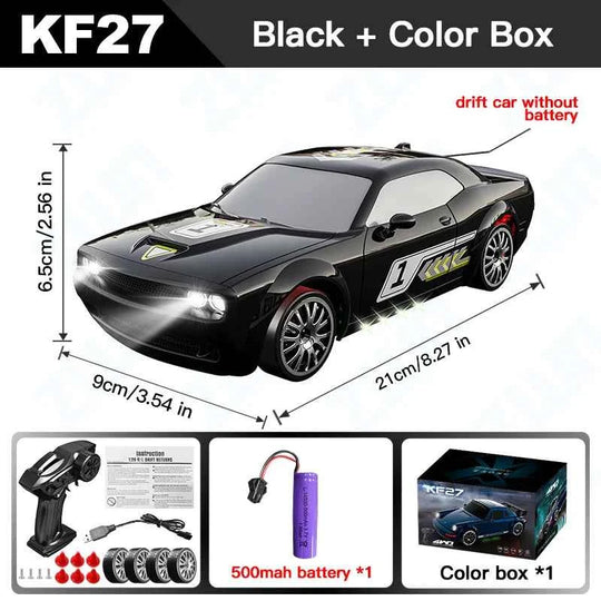 KF27 1:20 Jouet Voiture Enfants RC 4WD Avec Lumière LED, Course Haute Vitesse, 4x4 Professionnel