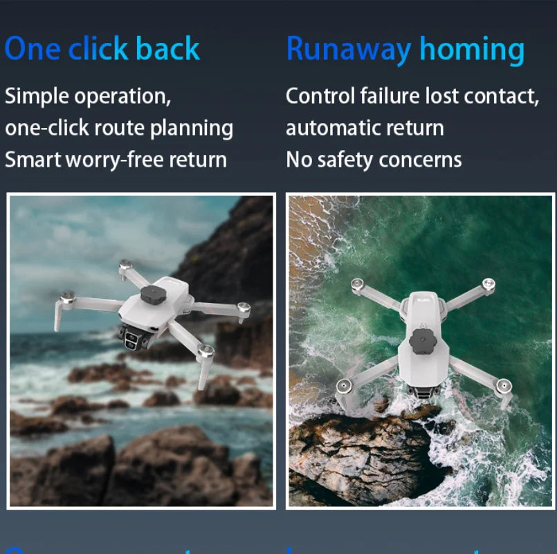 Accessoires inclus avec le LYZRC L106 MAX GPS Drone, un drone gps pliable complet pour toutes vos aventures.