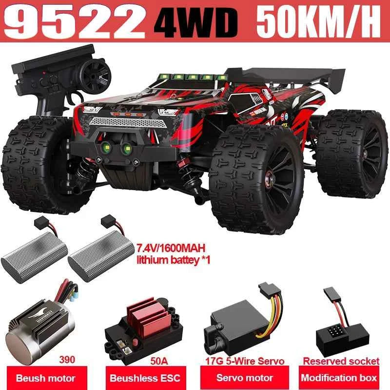 Voiture Télécommandée Tout Terrain SCY9522PRO 4WD 85 Km/h Haute Vitesse 1:16 Racing Car