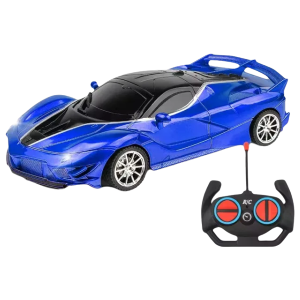 Prise de la voiture rc télécommandée en session de drift, idéale pour les amateurs de vitesse.