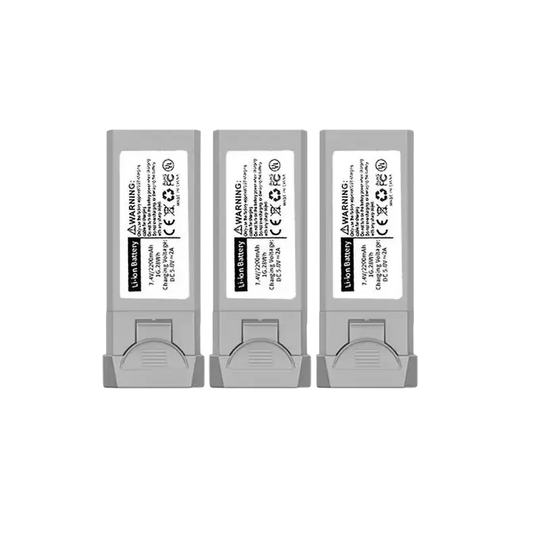 Batterie 7.4V 2200mAh pour drone L900 Pro et SE lot de 3 pièces - Se-Gris-3 Pièces - Batterie