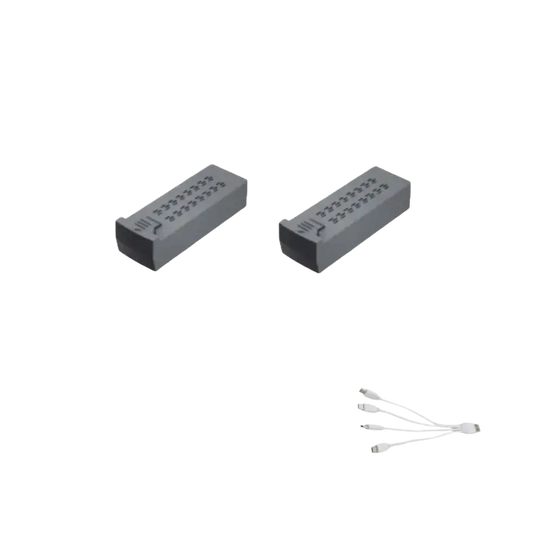 Batterie 7.4V 3000mAh et pièces détachées pour drone RC F8 MAX - 2 Batteries - Batterie