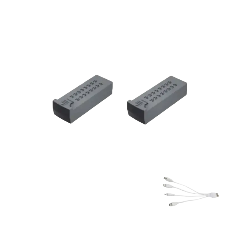 Batterie 7.4V 3000mAh et pièces détachées pour drone RC F8 MAX - 2 Batteries - Batterie