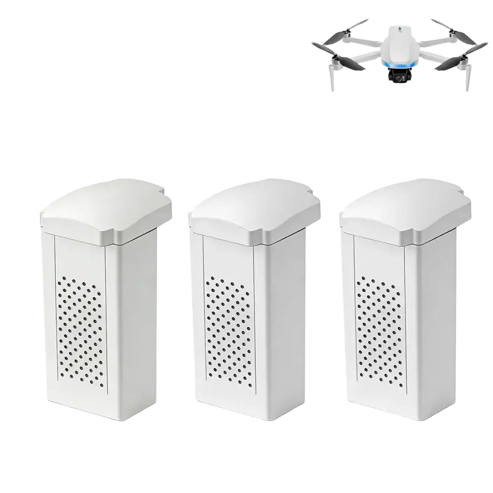 Batterie Lipo 7.4V 1600mAh et hélices pour drone S-X1 MAX 4K - batterie