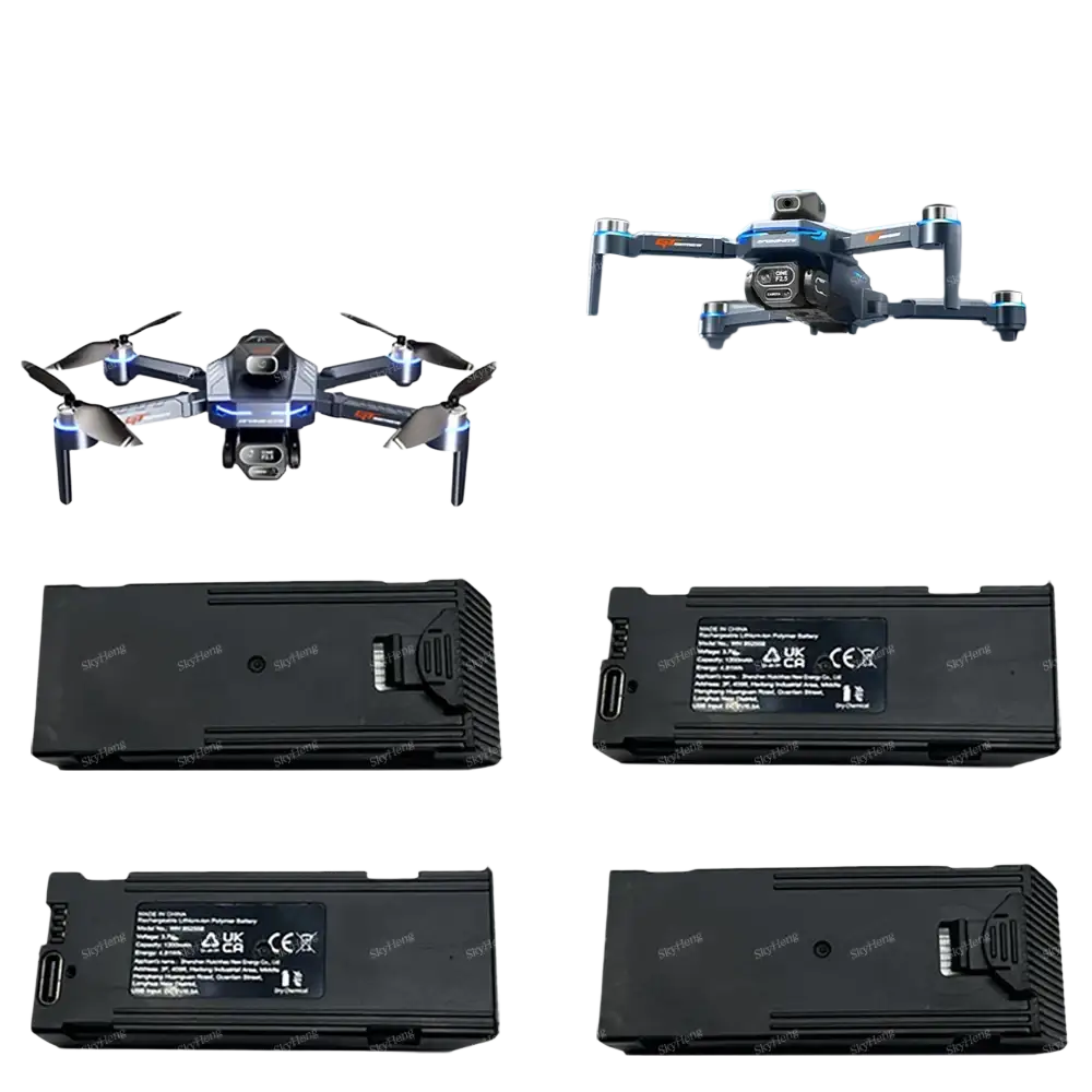 Batterie Lipo originale 3,7V 1300mAh avec port USB C pour drone GT8 4K - Batterie