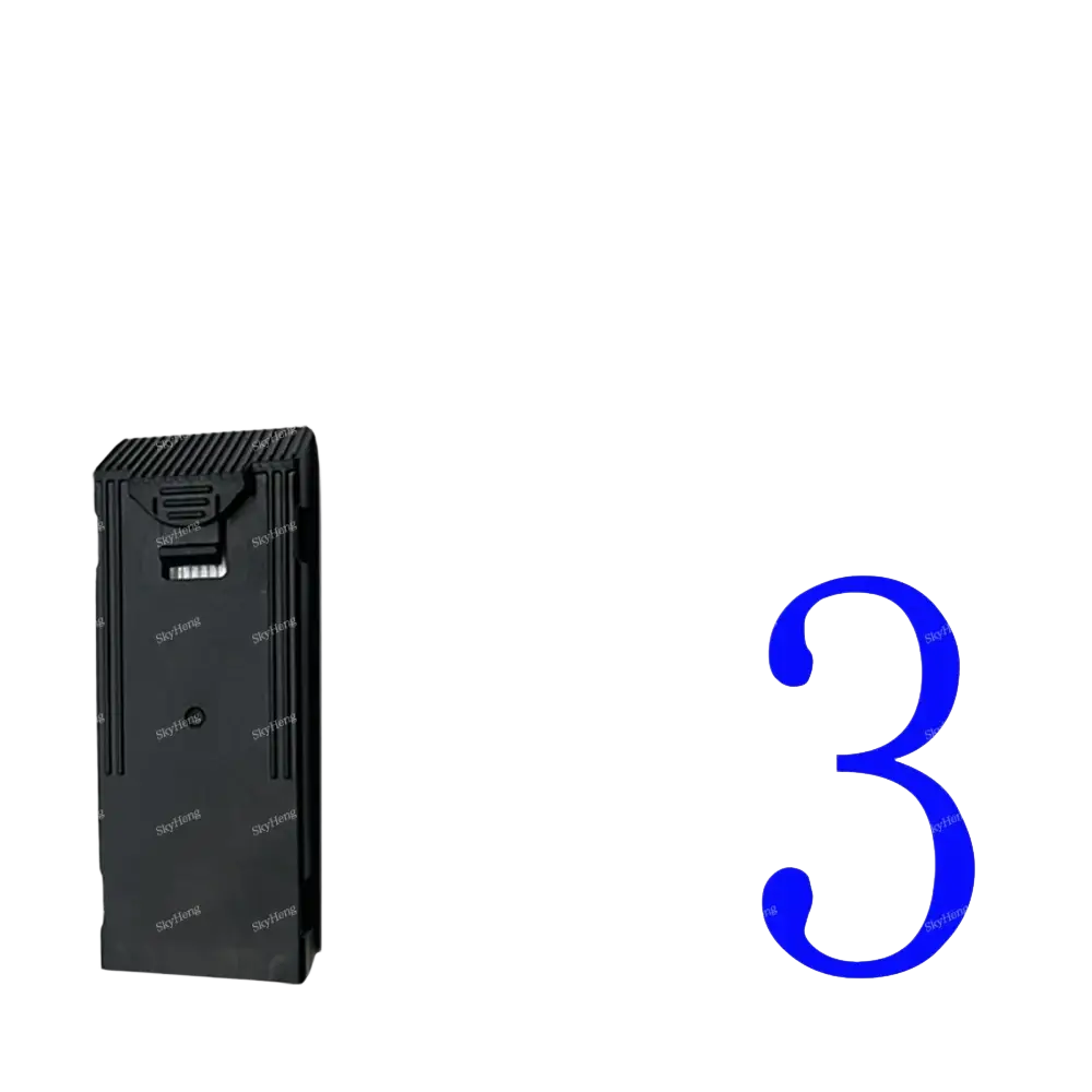 Batterie Lipo originale 3,7V 1300mAh avec port USB C pour drone GT8 4K - Batterie GT8 x3 - Batterie