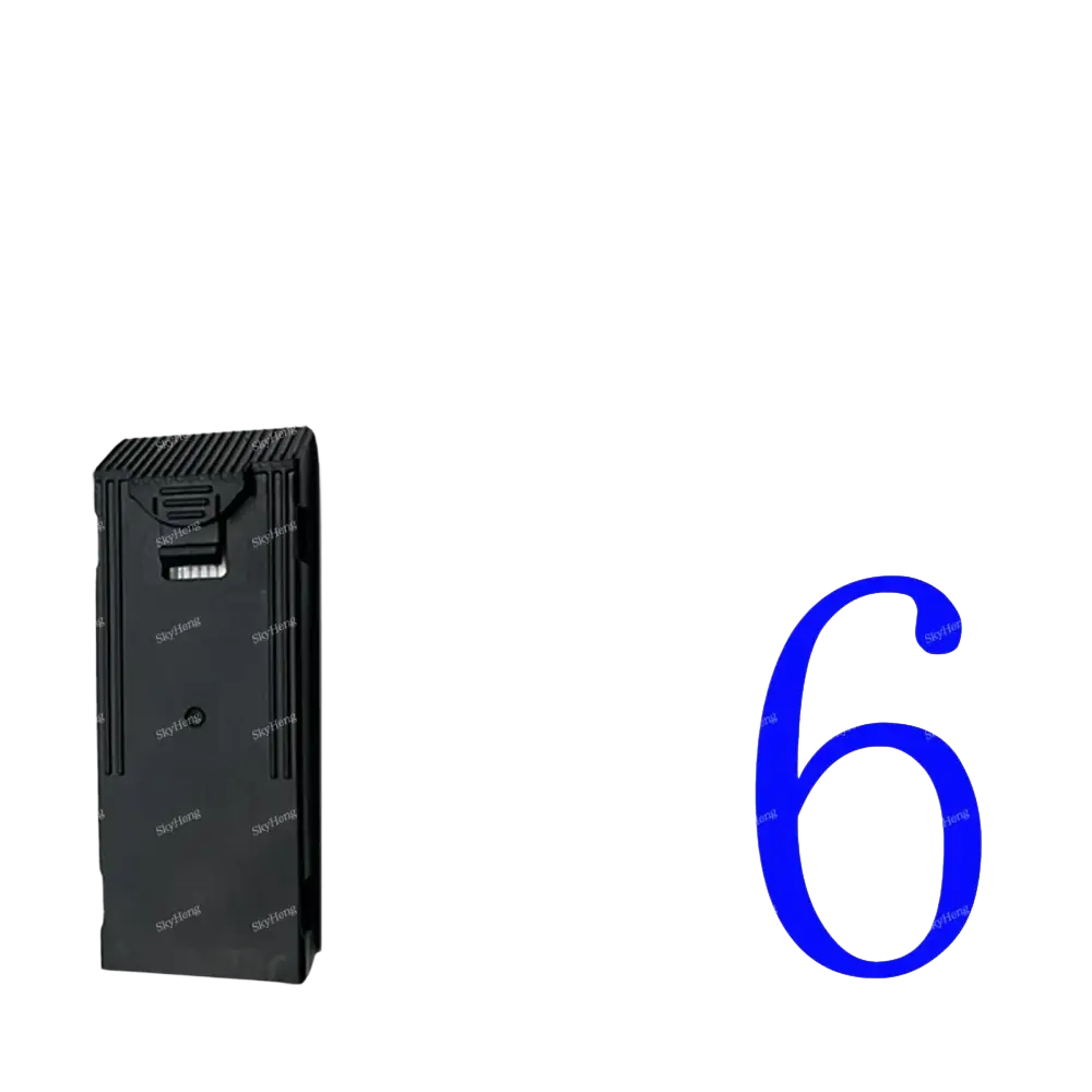 Batterie Lipo originale 3,7V 1300mAh avec port USB C pour drone GT8 4K - Batterie GT8 x6 - Batterie