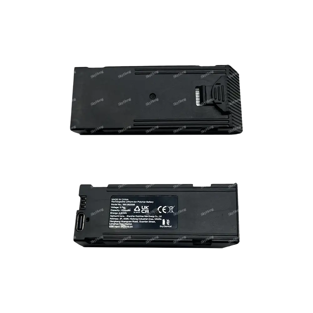 Batterie Lipo originale 3,7V 1300mAh avec port USB C pour drone GT8 4K - Batterie