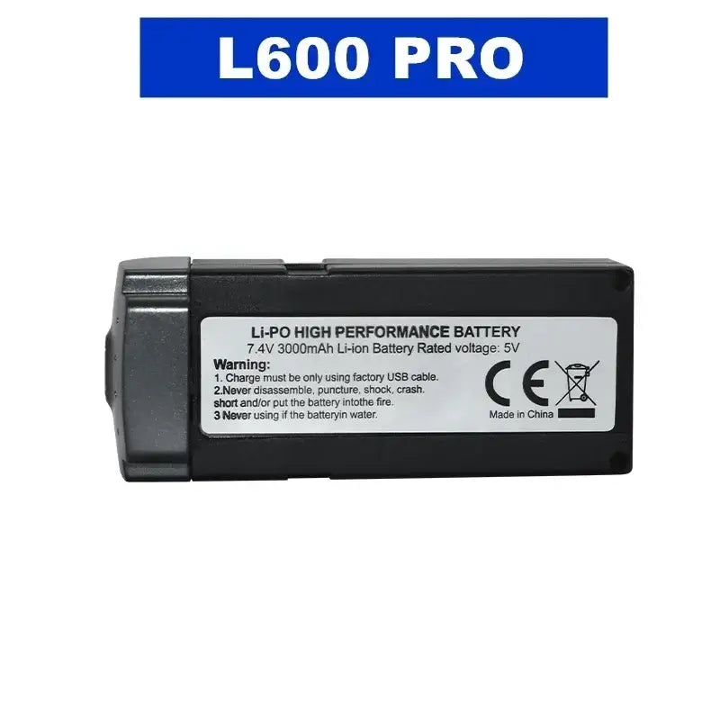 Batterie Lipo pour Drone L600 PRO et MAX 3000mAh ou 4500mAh - 1B L600 PRO - Batterie